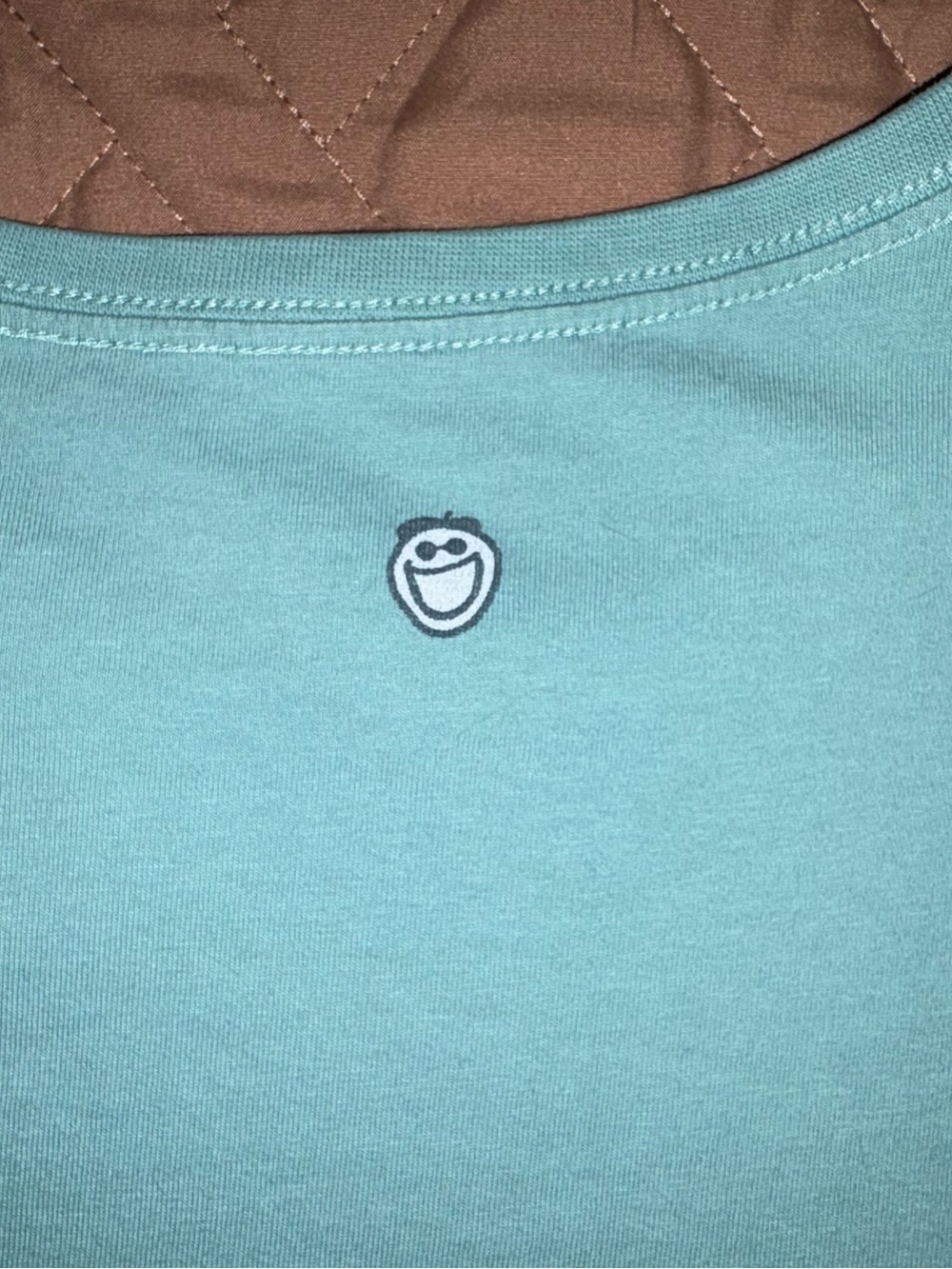 Life Is Good Horse Tee Aqua Teal Turquoise Long Sleeve Ladies XL - Picture 6 of 11